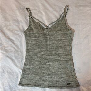 Hollister Green Knit Camisole Top